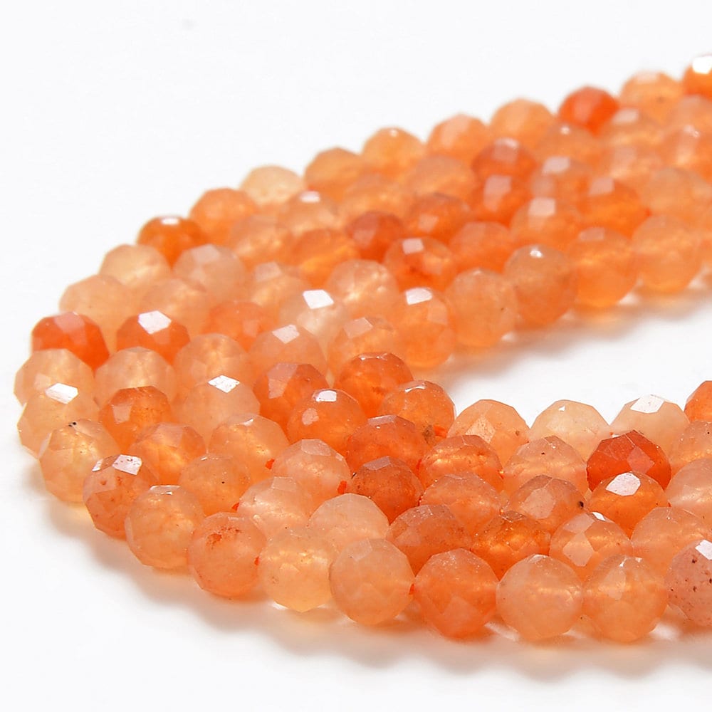 4mm Natural Orange Aventurine Gemstone Grade Aaa Micro Faceted Round Loose Beads 15 Inch Full Strand (80016237-p51) 4mm Natural Orange Aventurine Gemstone Grade Aaa Micro Faceted Round Loose Beads 15 Inch Full Strand (80016237-p51)