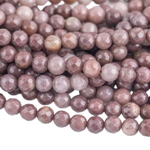 Natural Brown Purpish Aventurine Beads , High Quality In Faceted Round, 4mm, 6mm, 8mm, 10mm, 12mm- Full 15.5 Inch Strand Gemstone Beads