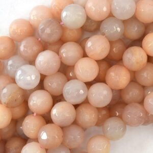 Natural Faceted Peach Aventurine Round Beads 15" Strand 6mm 8mm 10mm 12mm Natural Faceted Peach Aventurine Round Beads 15" Strand 6mm 8mm 10mm 12mm