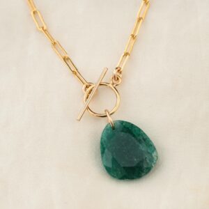 Green Aventurine 14k Gold Filled Necklace , Green Aventurine Necklace , Gold Green Aventurine Necklace, Green Aventurine Jewelry, Aventurine