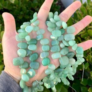 15 Inch Natural Green Aventurine Healing Gemstone Free Form Teardrop Briolette 10-20mm Pendant Drop Beads For Earrings Jewelry Making 15 Inch Natural Green Aventurine Healing Gemstone Free Form Teardrop Briolette 10-20mm Pendant Drop Beads For Earrings Jewelry Making
