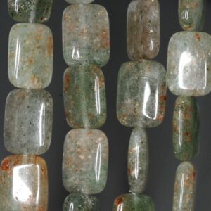 18x13mm Parsley Aventurine Gemstone Green Rectangle Loose Beads 16 Inch Full Strand (90185428-857) 18x13mm Parsley Aventurine Gemstone Green Rectangle Loose Beads 16 Inch Full Strand (90185428-857)