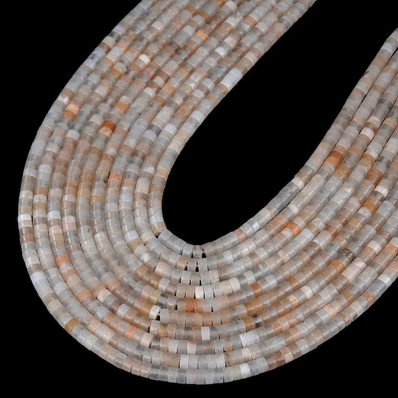 4x2mm Pink Aventurine Gemstone Heishi Discs Beads Loose Beads Bulk Lot 1,2,6,12 And 50 (p15)