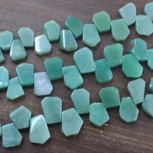 Green Aventurine Slice Beads Graduated Roughly Teardrop Beads Wholesale Loose Beads Slab Slice Supplies Full Strand Green Aventurine Slice Beads Graduated Roughly Teardrop Beads Wholesale Loose Beads Slab Slice Supplies Full Strand