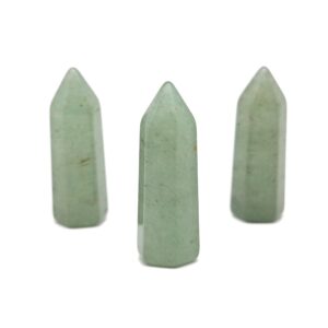 Aventurine Crystal Obelisk Tower – Gemstone Tower – Tower Crystal – Hand Carved Crystal Point – Healing Crystal – 40mm – TW1100 Aventurine Crystal Obelisk Tower – Gemstone Tower – Tower Crystal – Hand Carved Crystal Point – Healing Crystal – 40mm – TW1100