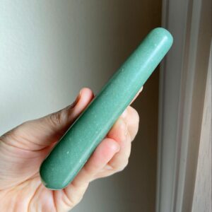 High Quality Green Aventurine Wand, Massage Crystal High Quality Green Aventurine Wand, Massage Crystal