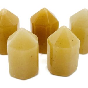 Yellow Aventurine Obelisk Tower – Gemstone Tower – Tower Crystal – Hand Carved Crystal Point – Healing Crystal – 25mm – TW1085 Yellow Aventurine Obelisk Tower – Gemstone Tower – Tower Crystal – Hand Carved Crystal Point – Healing Crystal – 25mm – TW1085