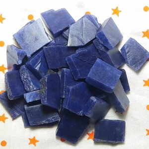 Raw Blue Aventurine Gemstone: Unpolished Slices & Specimens