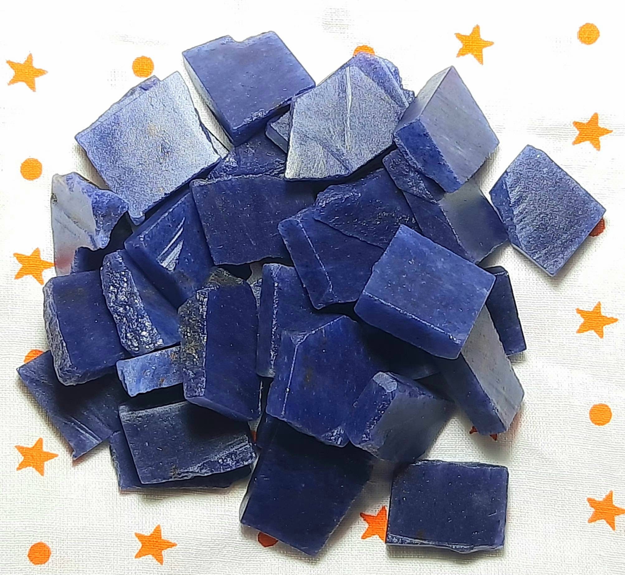 Raw Blue Aventurine Gemstone: Unpolished Slices & Specimens