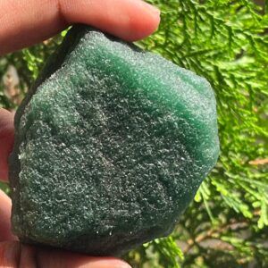 Green Aventurine Hugg Size Raw Rough Natural Healing Jewelery Making Manjifestation Stone 250caret