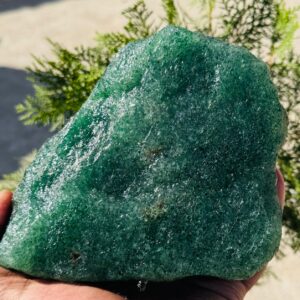 Green Aventurine Raw Rough Natural Healing Jewelery Making Manjifestation Stone1350 Gram