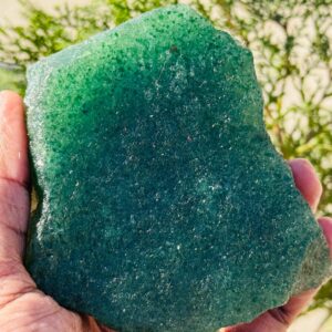 Green Aventurine Raw Rough Natural Healing Jewelery Making Manjifestation Stone 465 Gram