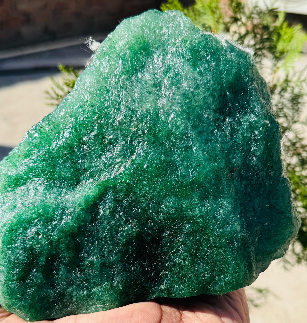 Green Aventurine Raw Rough Natural Healing Jewelery Making Manjifestation Stone 1680gram