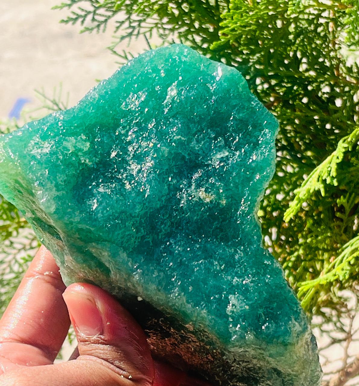 Green Aventurine Raw Rough Natural Healing Jewelery Making Manjifestation Stone 740gram