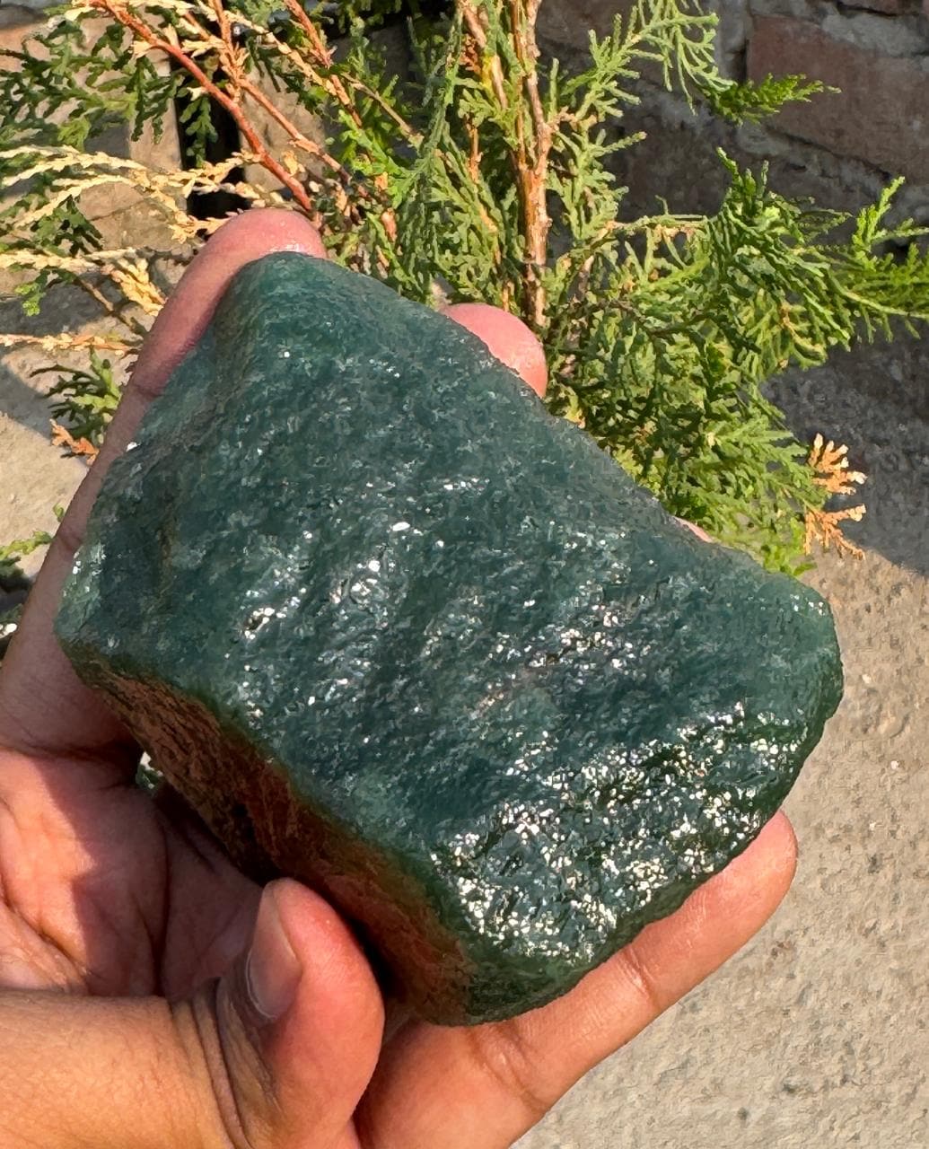 Green Aventurine Raw Rough Natural Healing Jewelery Making Manjifestation Stone 350gram