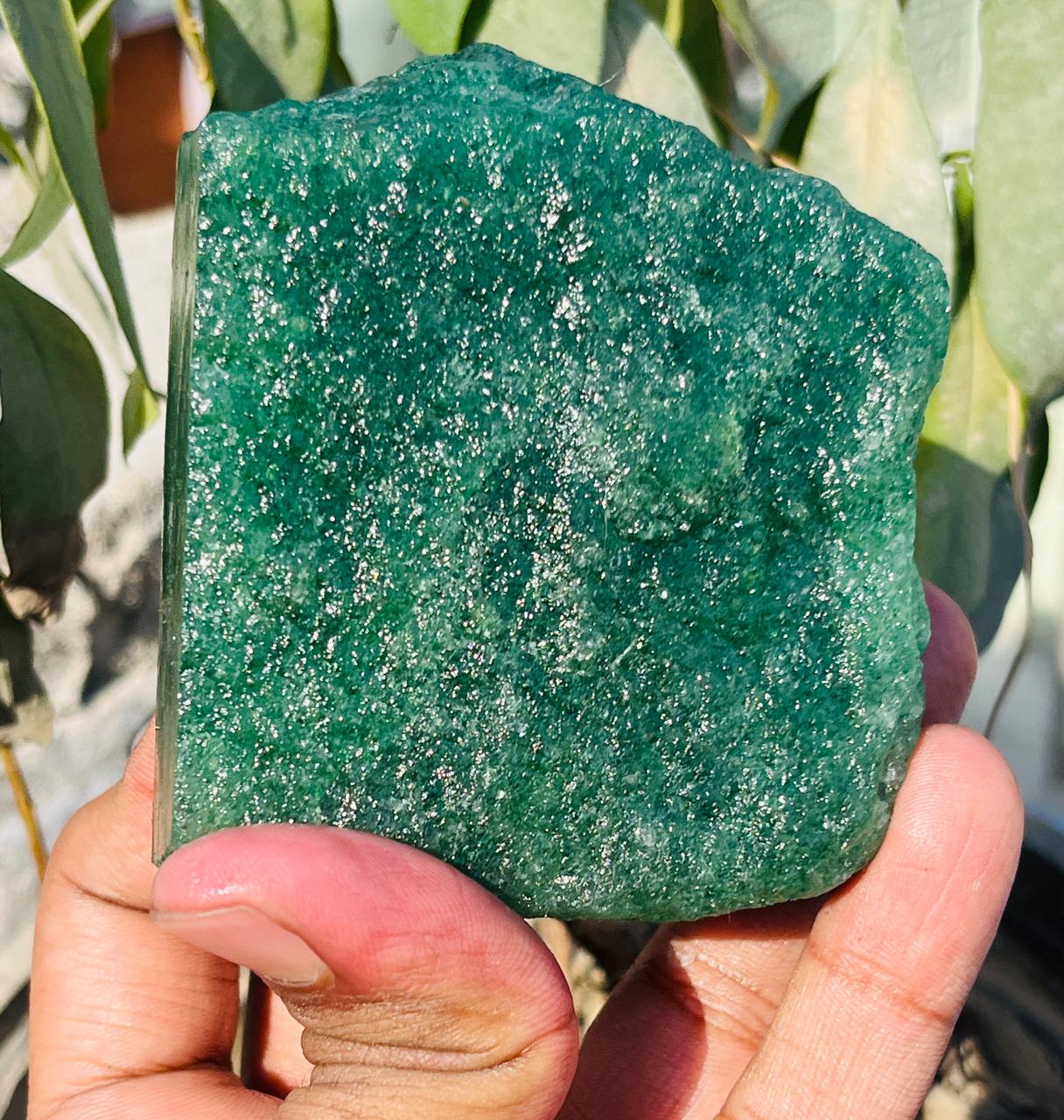 Green Aventurine Raw Rough Natural Healing Jewelery Making Manjifestation Stone 1700