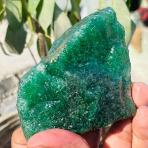 Green Aventurine Raw Rough Natural Healing Jewelery Making Manjifestation Stone 1450