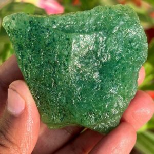 Raw Green Aventurine Specimen: Natural Healing Crystal (447.50 Carat)