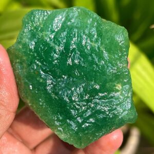 Raw Green Aventurine Specimen: Natural Healing Crystal, 634.35 Carat