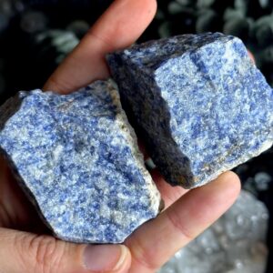 Large Raw Blue Aventurine Chunk: Chakra Stone
