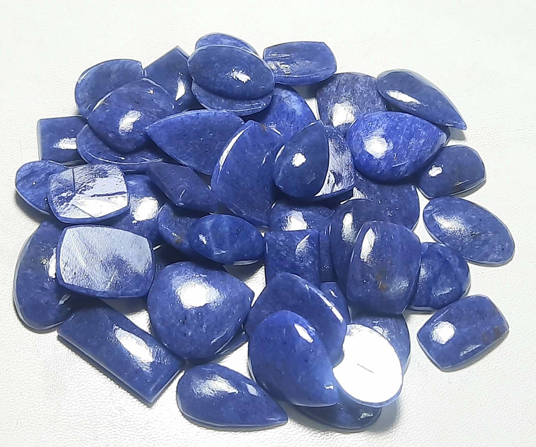 Natural Blue Aventurine Unpolished Rough Gemstone,blue Aventurine Round,pear,oval, Square,marquise, Healing Aventurine,aventurine Crystal