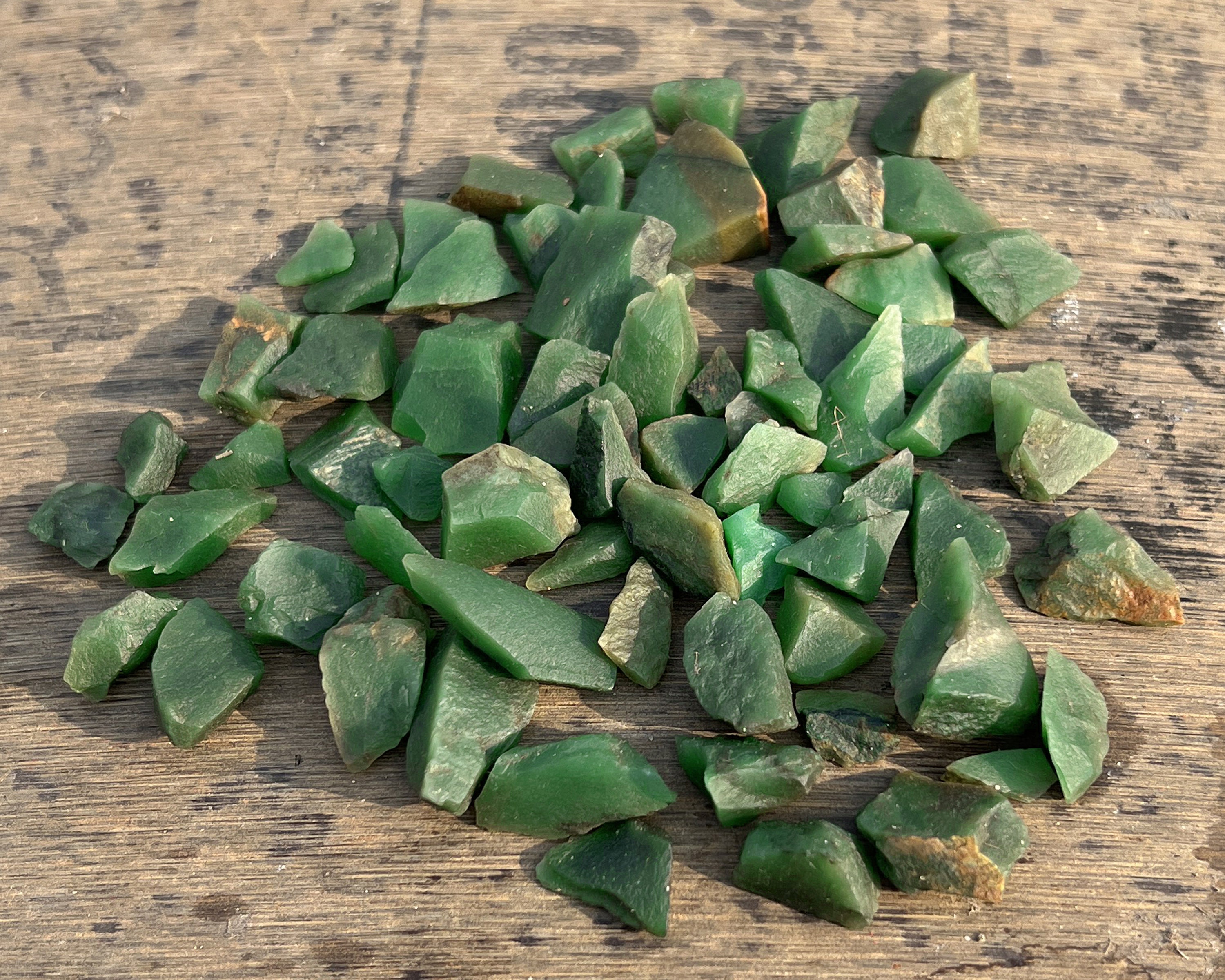 Natural Aventurine Rough Stone | Raw Green Crystal Lot 10-20mm