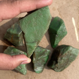 Real Aventurine Rough Stone | Natural Green Crystal Lot 70-90mm