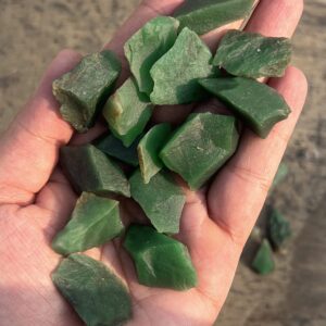 Raw Aventurine Rough Stone | Natural Green Crystal Lot 20-30mm