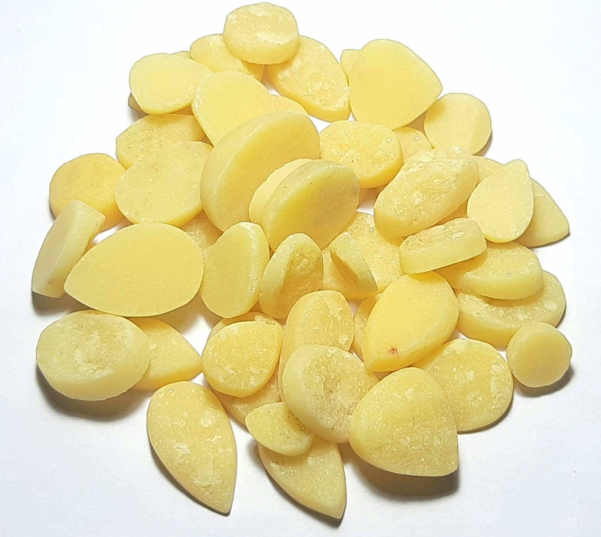 Yellow Aventurine Rough Stone: Unpolished Gemstone For Jewelry Making
