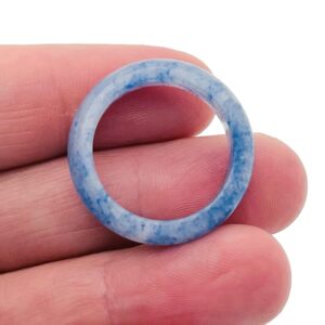Blue Aventurine Ring - Crystal Ring – Natural Blue Aventurine - Jewelry Making Supplies - Ri1018 Blue Aventurine Ring - Crystal Ring – Natural Blue Aventurine - Jewelry Making Supplies - Ri1018