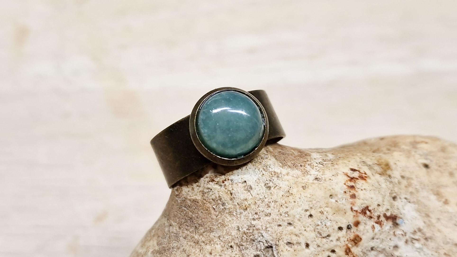 Mens Green Aventurine Adjustable Ring. Crystal Reiki Jewelry Uk. 10mm Gemstone. Rings For Men. Empowered Crystals Mens Green Aventurine Adjustable Ring. Crystal Reiki Jewelry Uk. 10mm Gemstone. Rings For Men. Empowered Crystals