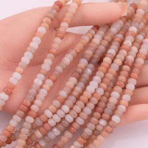 6mm Natural Pink Aventurine Beads Peach Color Roundel Loose Beads 15.5" Strands 6mm Natural Pink Aventurine Beads Peach Color Roundel Loose Beads 15.5" Strands