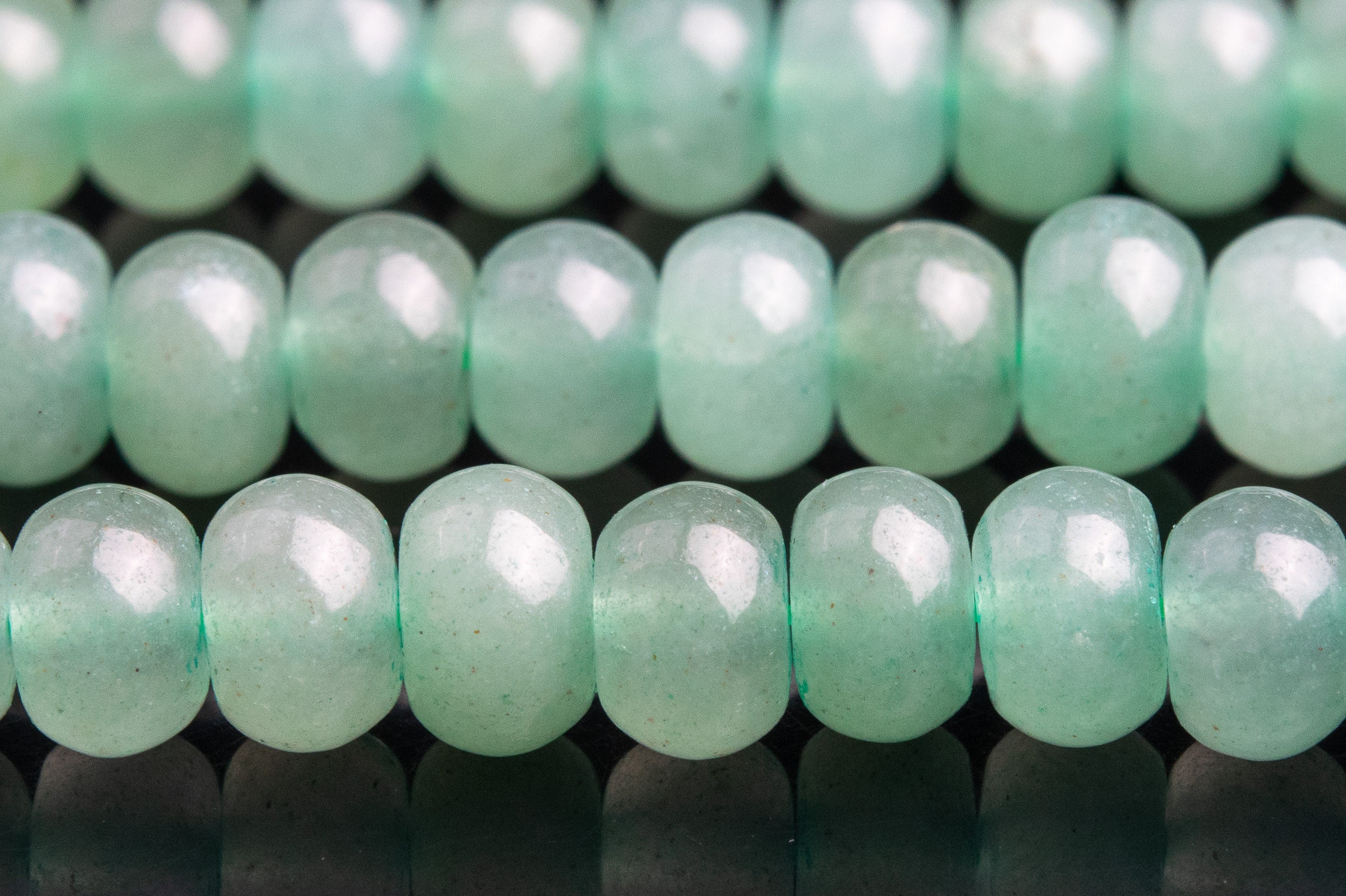 Genuine Natural Aventurine Gemstone Beads 6x4mm Parsley Bunch Rondelle Aaa Quality Loose Beads (102975) Genuine Natural Aventurine Gemstone Beads 6x4mm Parsley Bunch Rondelle Aaa Quality Loose Beads (102975)