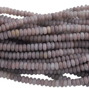 Natural Brown Purple Aventurine Beads Aaa Grade Matte Roundel 4mm, 6mm, 8mm, 10mm, 12mm Full Strand 15.5 Inch Strand Gemstone Beads