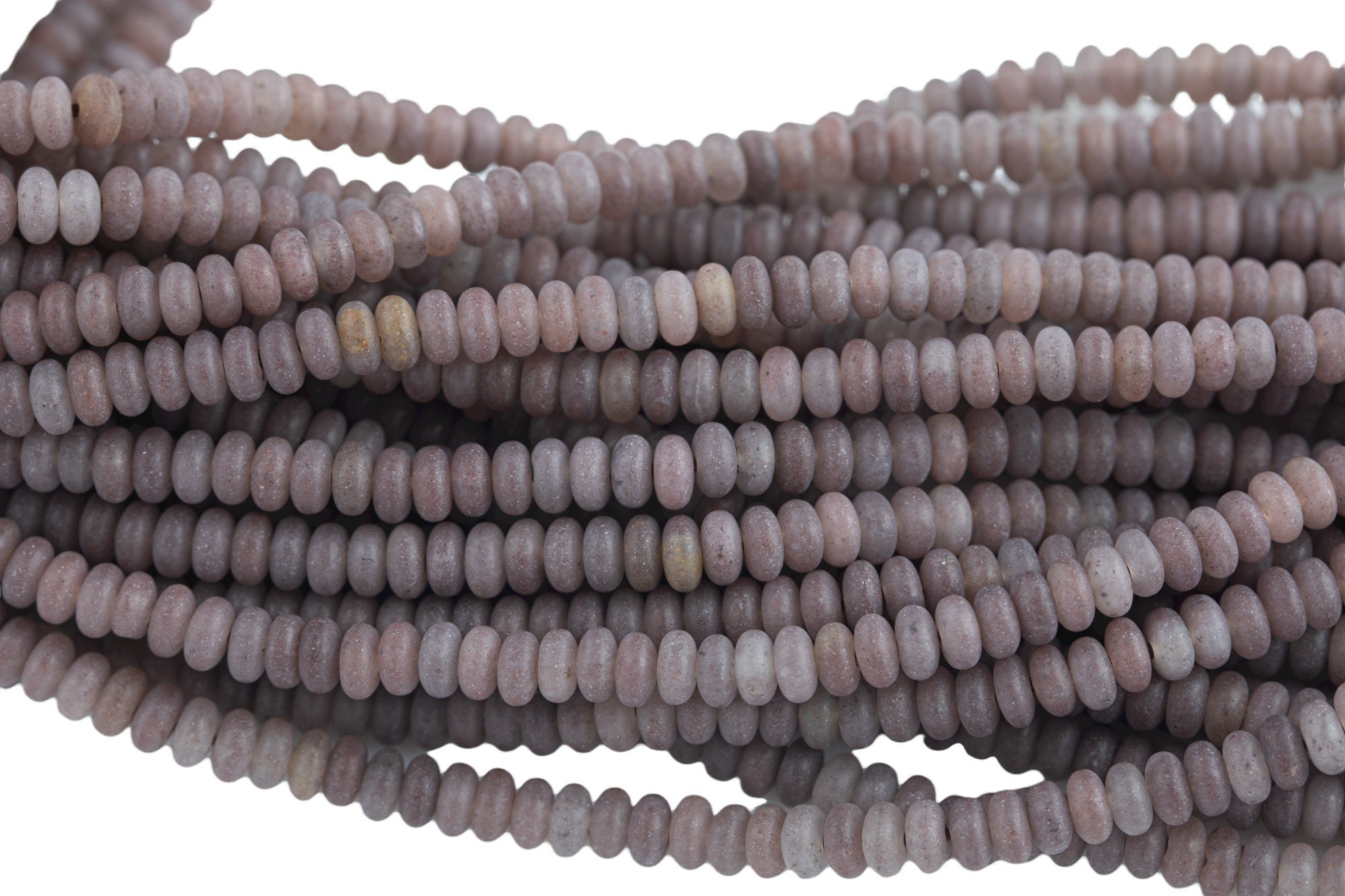 Natural Brown Purple Aventurine Beads Aaa Grade Matte Roundel 4mm, 6mm, 8mm, 10mm, 12mm Full Strand 15.5 Inch Strand Gemstone Beads