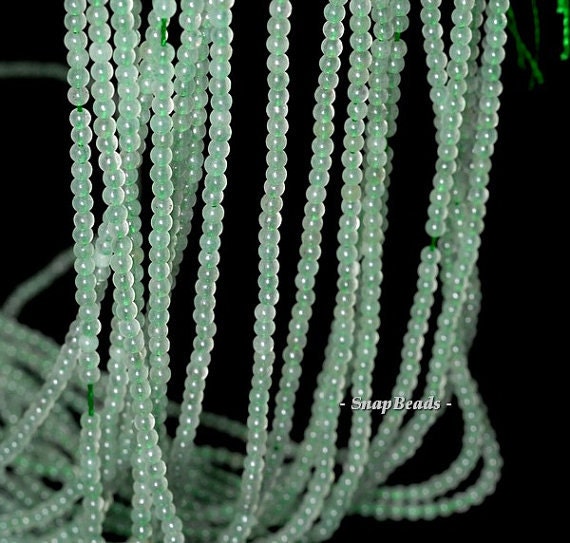 2mm Parsley Bunch Aventurine Gemstone Round 2mm Loose Beads 16 Inch Full Strand Lot 1,2,6,12 And 50 (90113957-107 - 2mm A )
