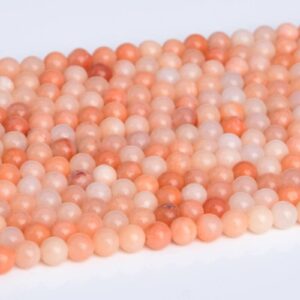 3MM Pink Aventurine Beads Grade AAA Genuine Natural Gemstone Full Strand Round Loose Beads 15.5" BULK LOT 1,3,5,10 and 50 (104127-1179)