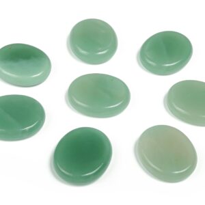 Aventurine Flat Disk - Slab Natural Stone – Flat Stone - Worry Stone - Healing Crystals – 30x25x7 - Fl1041