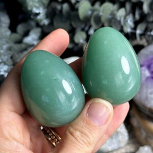 Green Aventurine Egg, 2”