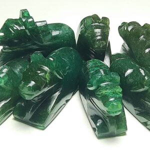 Green Aventurine Nandi Shivlingam,shiv Puja,ritual Object,religious Gift,load Shiva Nandi,holy Cow Statue Meditation,worship,nandi Gemstone