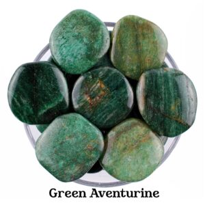 Green Aventurine Palm Stone, Stone Of Opportunity And Luck, Gift For Crystal Lovers