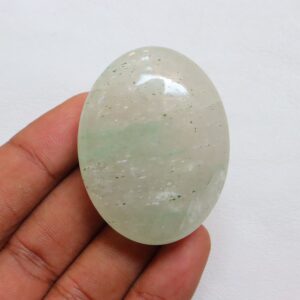 Light Green Aventurine Palmstone, Natural Green Aventurine Stone, Green Aventurine Crystal, Prosperity Stone, Protection Stone Heart Chakra