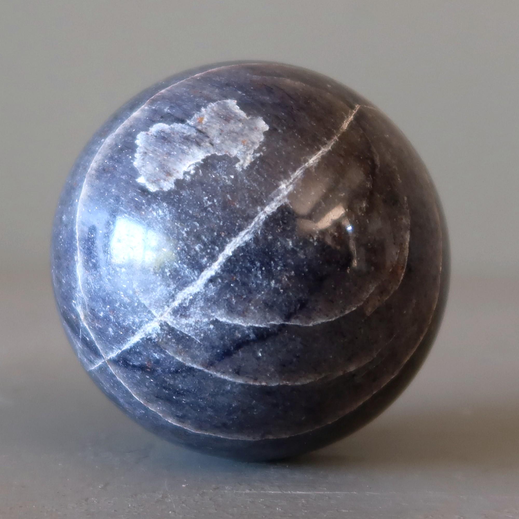 Midnight Blue Aventurine Sphere Meridian Crystal Ball