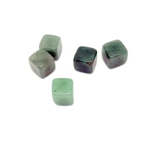 Aventurine Cube Tumbled Stone - Crystal Lovers - Polished Cube - Crystals - Tumbled Crystal Cube Carving - FL1089 Aventurine Cube Tumbled Stone - Crystal Lovers - Polished Cube - Crystals - Tumbled Crystal Cube Carving - FL1089