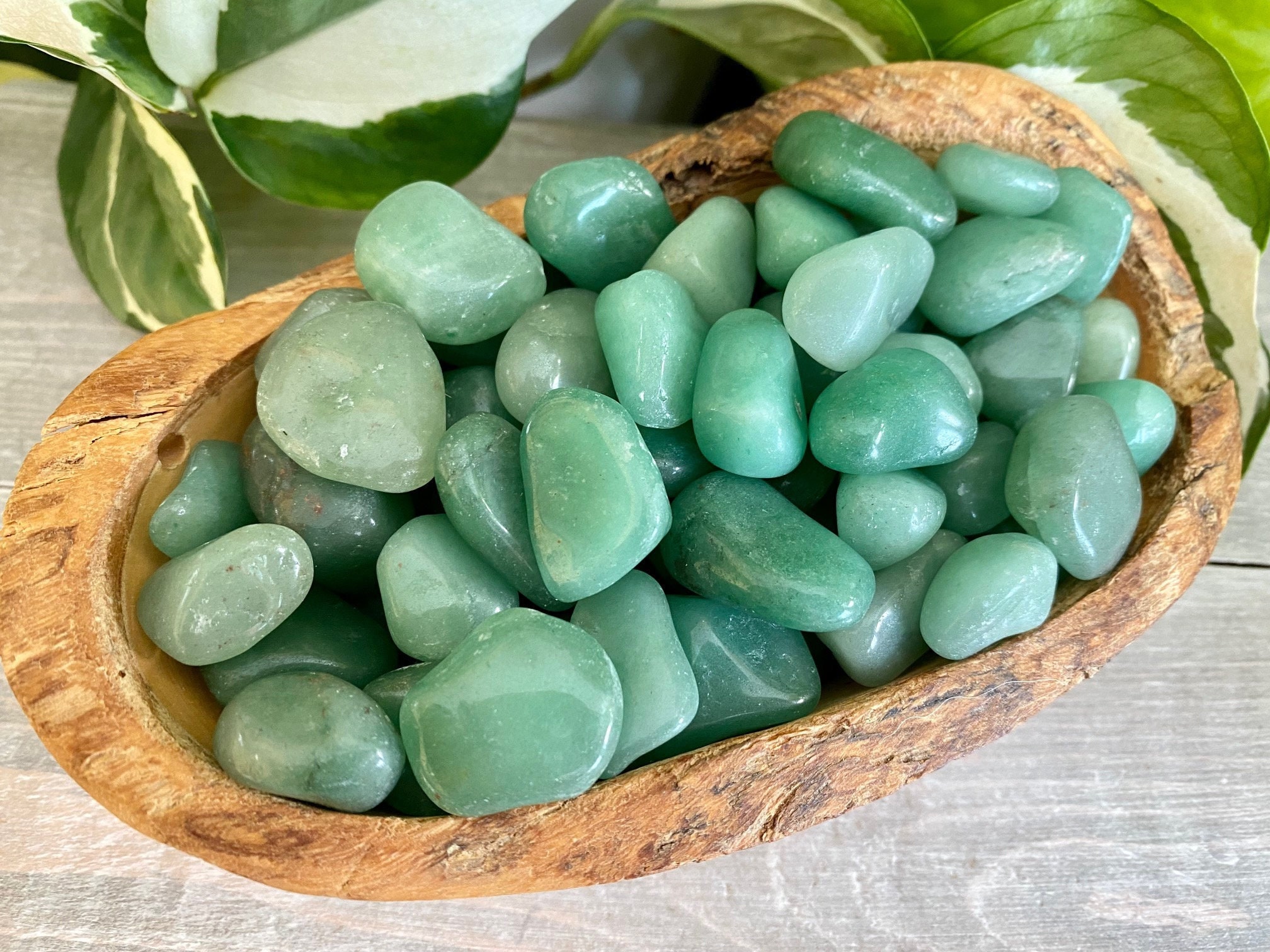 Green Aventurine Medium Tumbled Stone Crystal Gemstone Natural Green Aventurine Medium Tumbled Stone Crystal Gemstone Natural