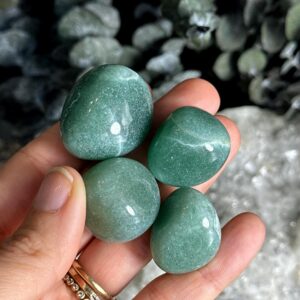 Tumbled Green Aventurine Stone, Chakra Pebble Tumbled Green Aventurine Stone, Chakra Pebble