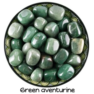 Green Aventurine Tumbled Stone, Polished Luck Crystal, Abundance And Altar Ritual Gem Green Aventurine Tumbled Stone, Polished Luck Crystal, Abundance And Altar Ritual Gem