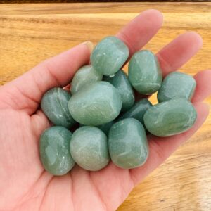 Green Aventurine Tumbled Stones, Large Polished Green Aventurine Crystal, Stone of Intelligence, Buy in Bulk Green Aventurine Tumbled Stones, Large Polished Green Aventurine Crystal, Stone of Intelligence, Buy in Bulk