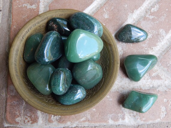 Tumbled Green Aventurine