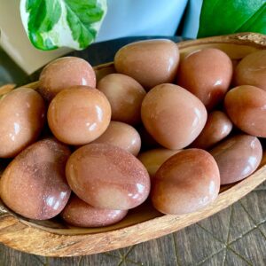 Pink Aventurine Tumbled Stone , Natural Gemstone Large Crystal